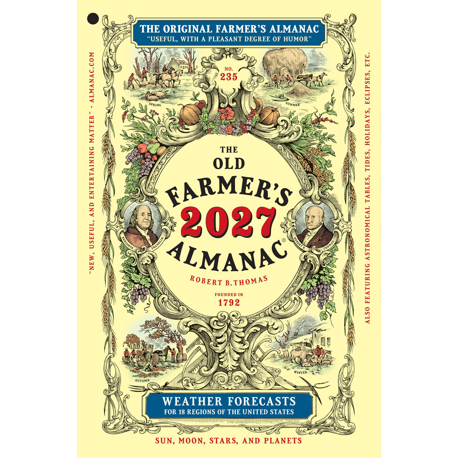 2027 Almanac Cover