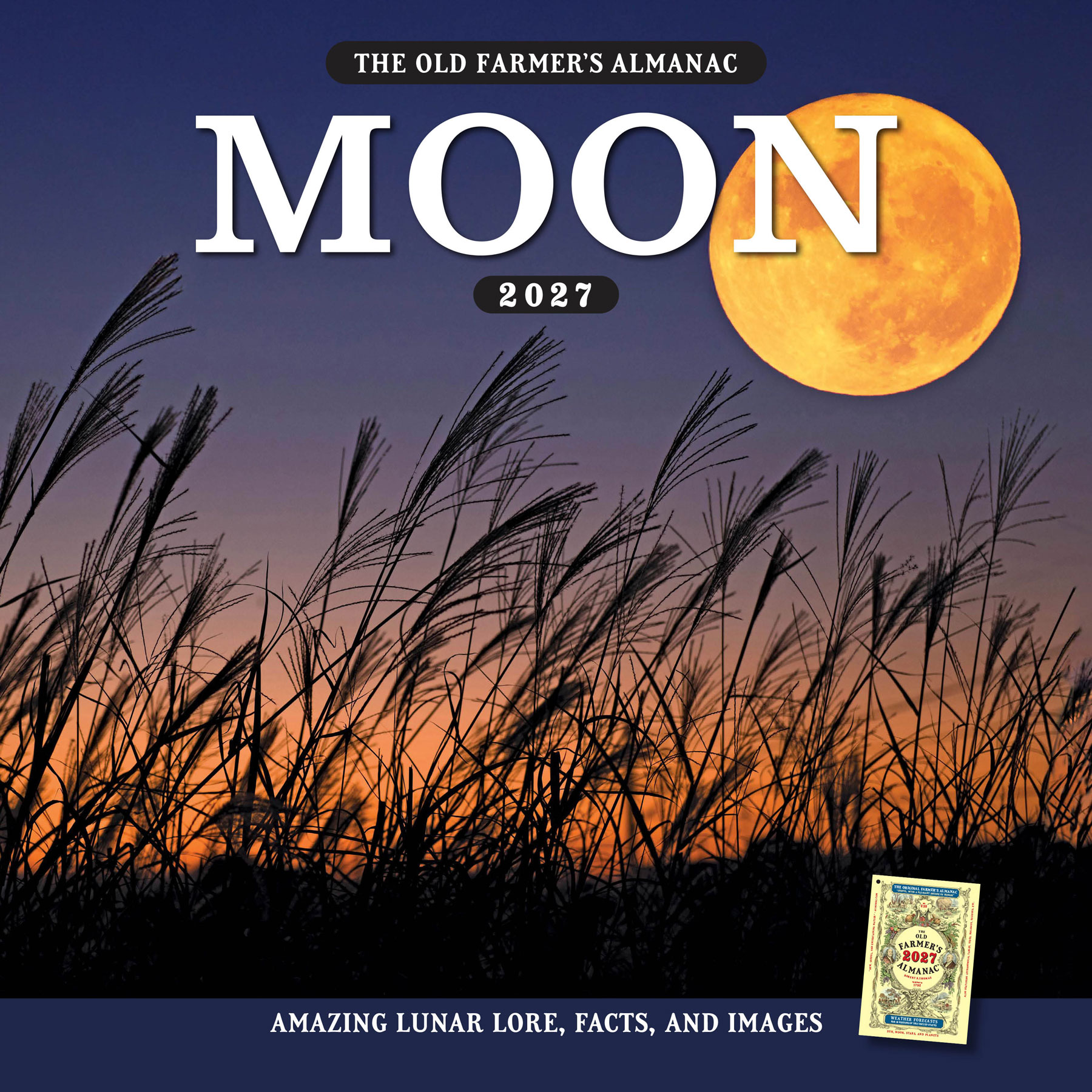2027 Moon Calendar Front Cover